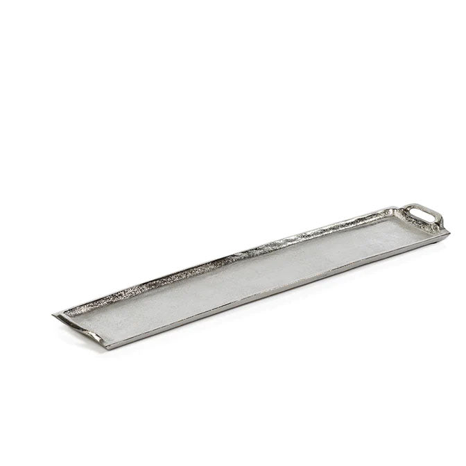 Rectangular Aluminum Tray-Nickel