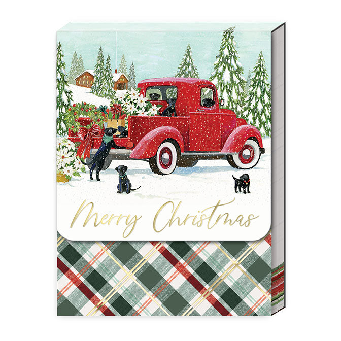 Red Truck Pocket Notepad