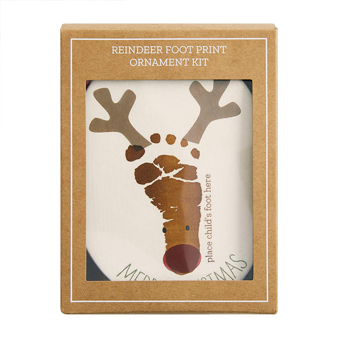 Reindeer Foot Print Ornament