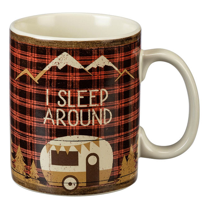 I Sleep Around Mug