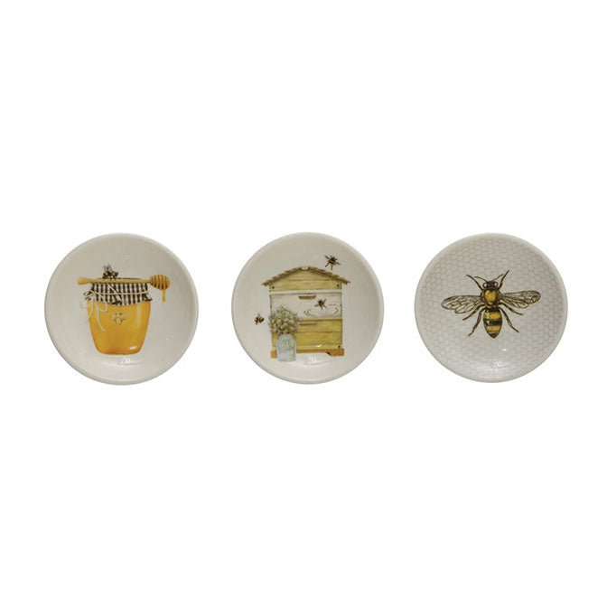 Dish with Bees and Honey, 3 Styles