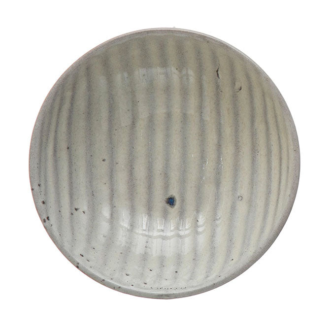 Debossed Stoneware Bowl