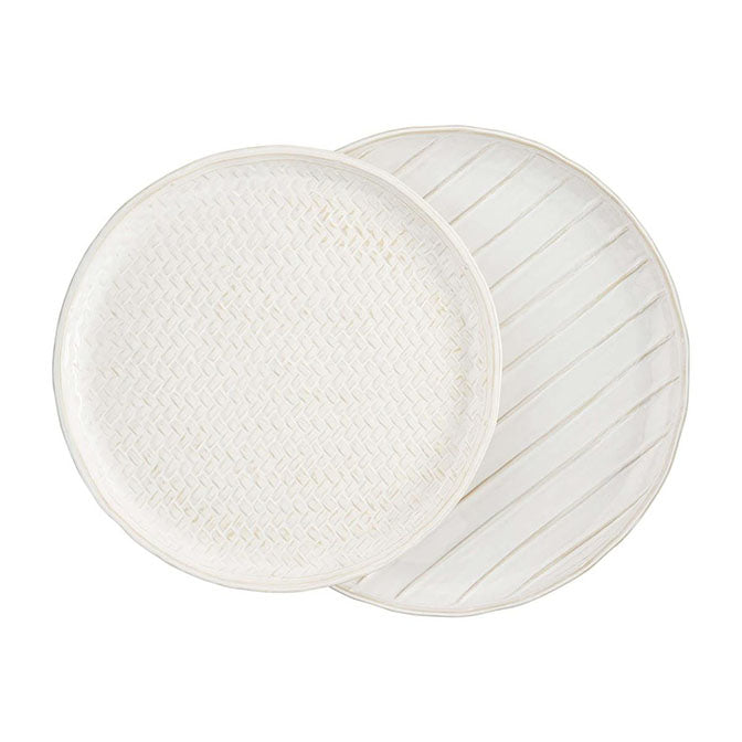 Nested Stoneware Platters