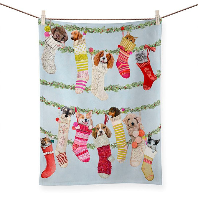Sweet Stockings, Tea Towel