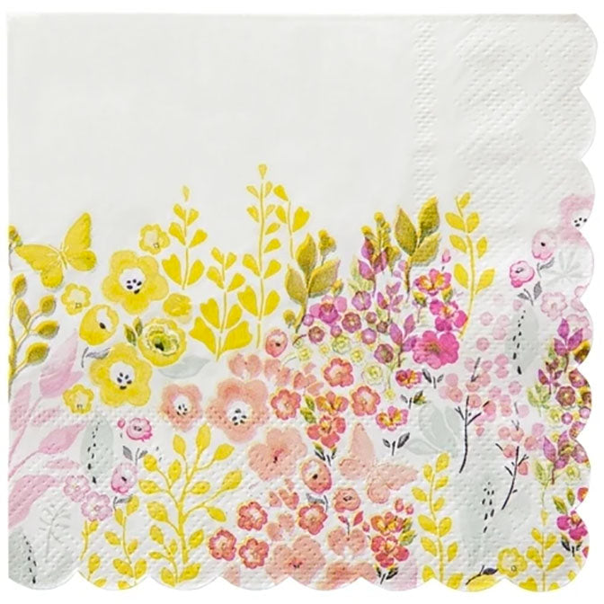 Watercolor Beverage Napkin
