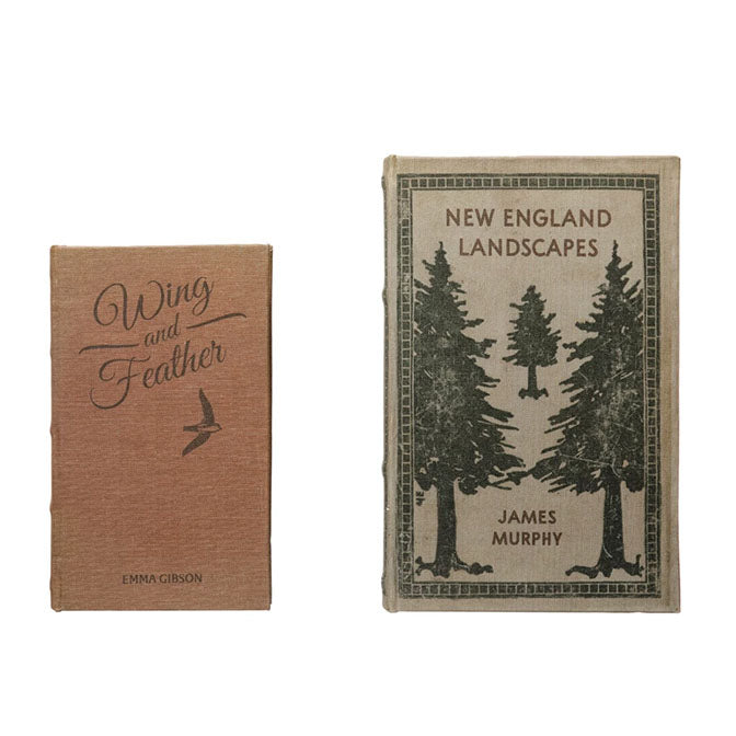 New England... Book Storage Boxes