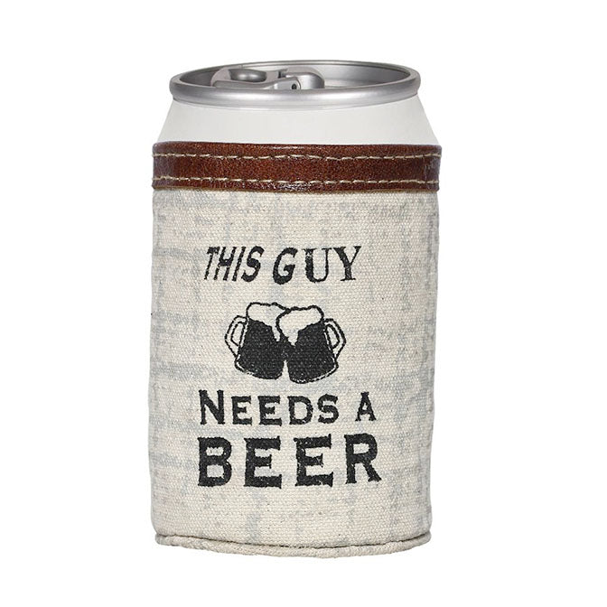 This Guy Needs Beer Holder
