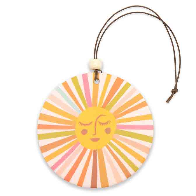 Retro Sunshine Car Air Freshener