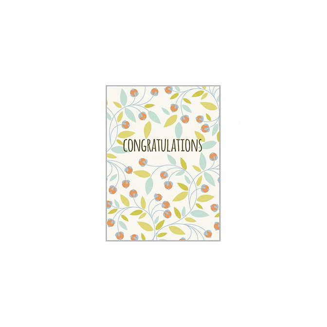 Berries & Vines: Congratulations Enclosure Card