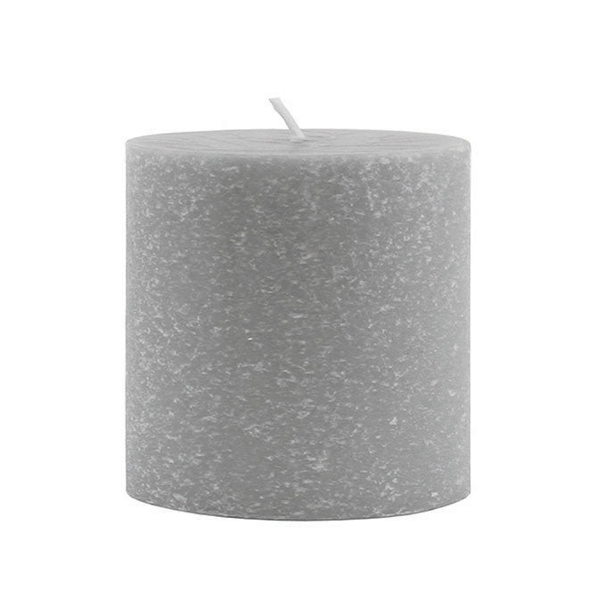 Platinum 3x3 Unscented Pillar Candle