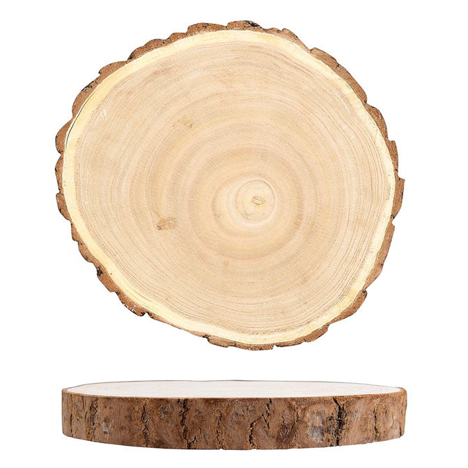 Round Paulownia Woodslice