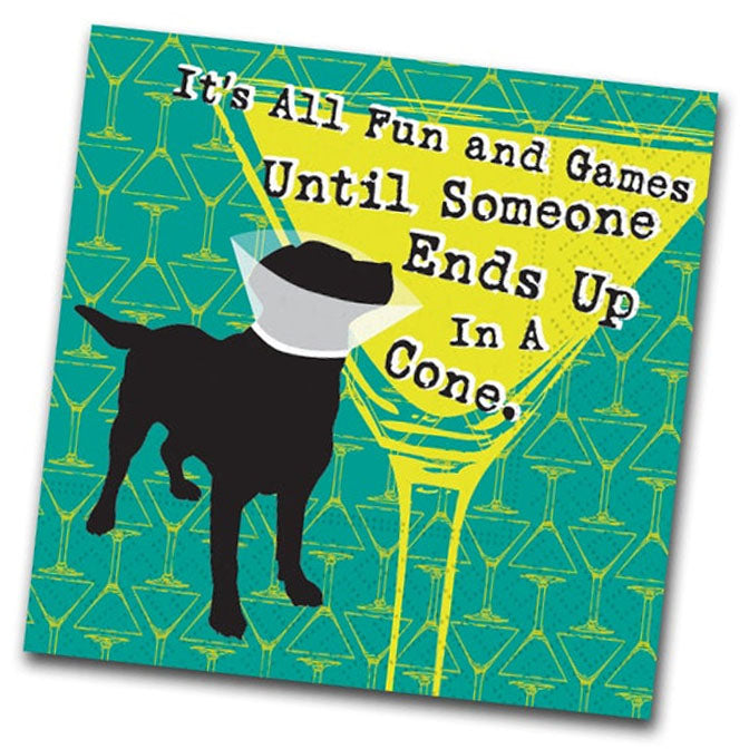 All Fun And Games Napkin