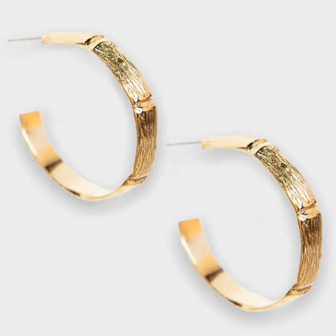 Undone Bamboo Earrings