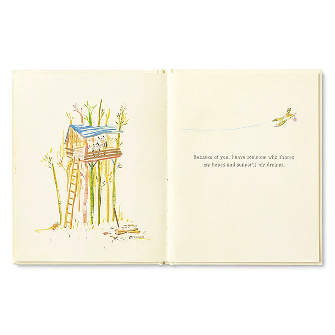 Because of you, Dad Book