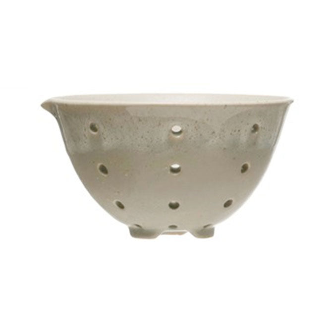 6" Round Stoneware Berry Bowls