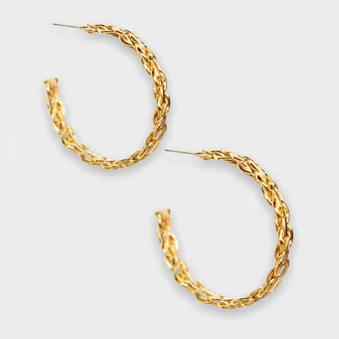 Undone Braided Earrings