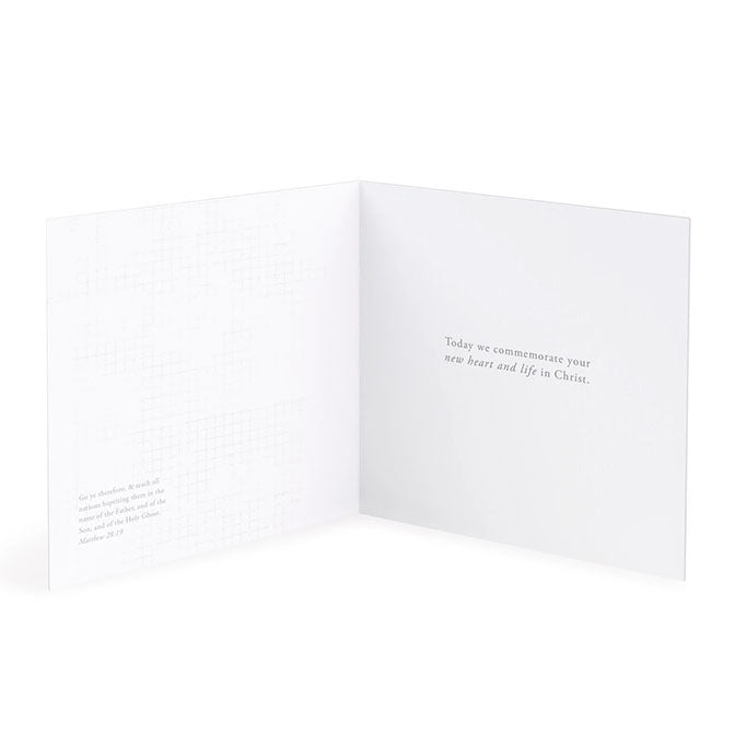 New Life Babtism Card