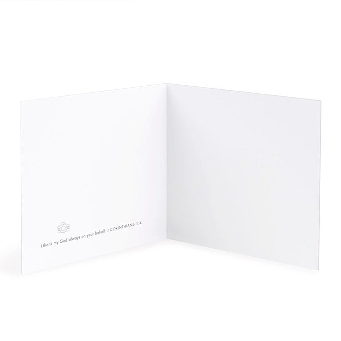 Cupcakes & Flowers Thank You Card