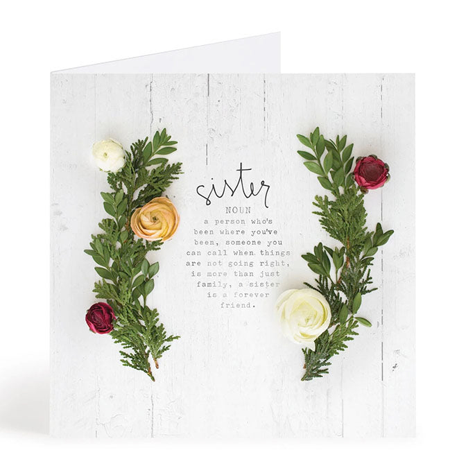 Forever Friend Sister Birthday Card