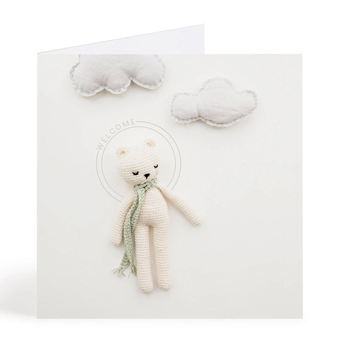 Knitted Together Baby Card