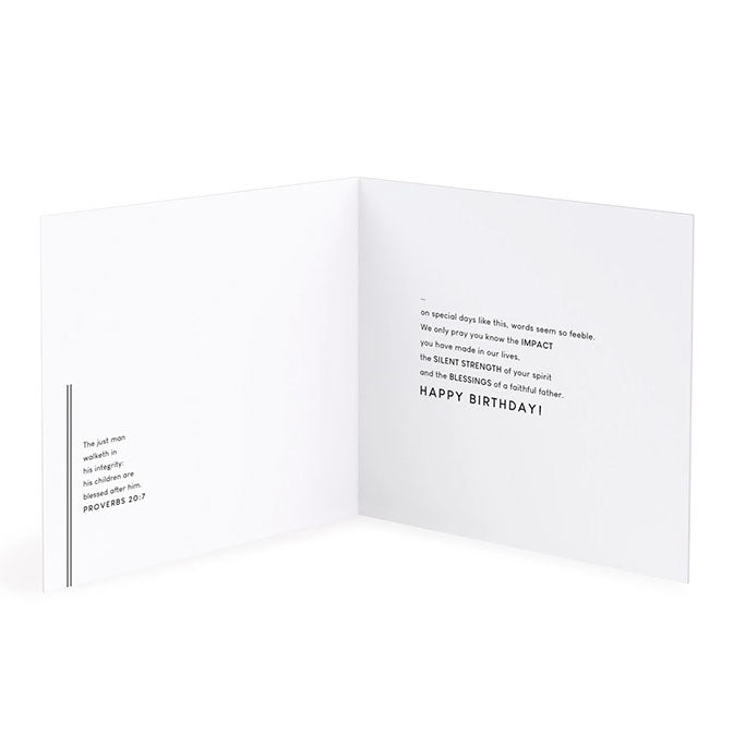 Ole Straw Hat Dad Birthday Card