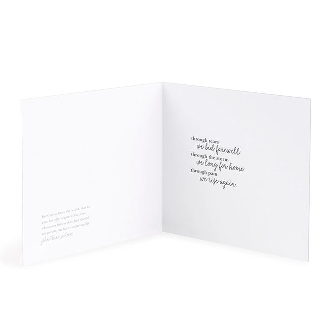 Window Plant Sympathy Card