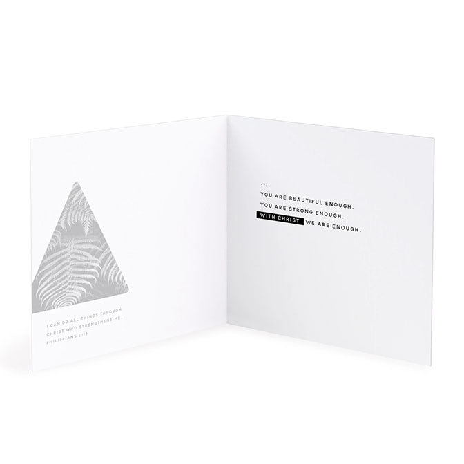 You Are Enough Encouragement Card