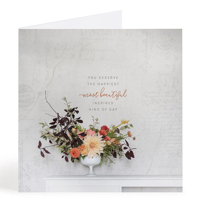 Autumn Tones Birthday Card