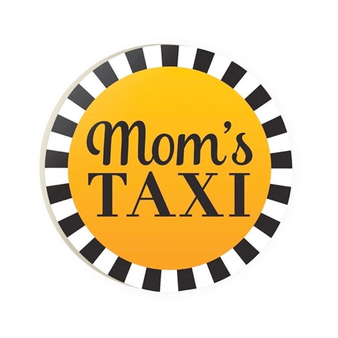 Mom's Taxi Car Coaster