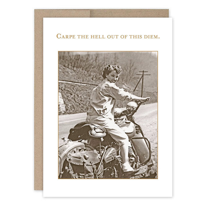 Carpe Diem Birthday Card
