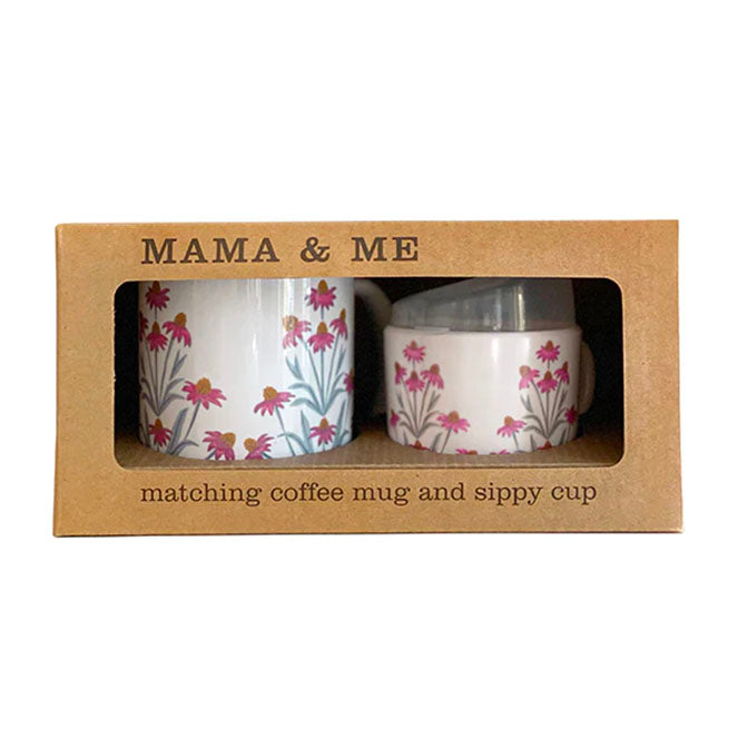 Coneflower Momma and Me Cup Set