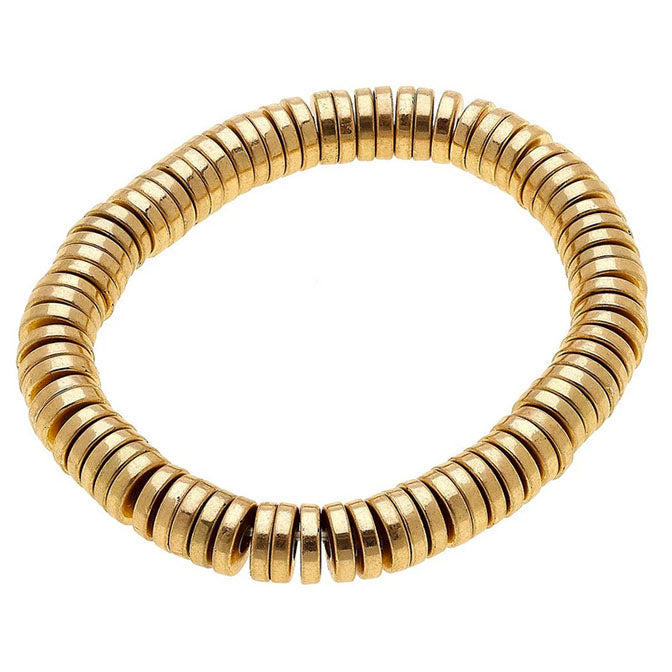 Emberly Bracelet In Worn Gold