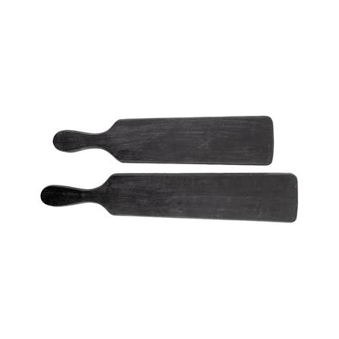 Black Flat Appetizer Tray Set