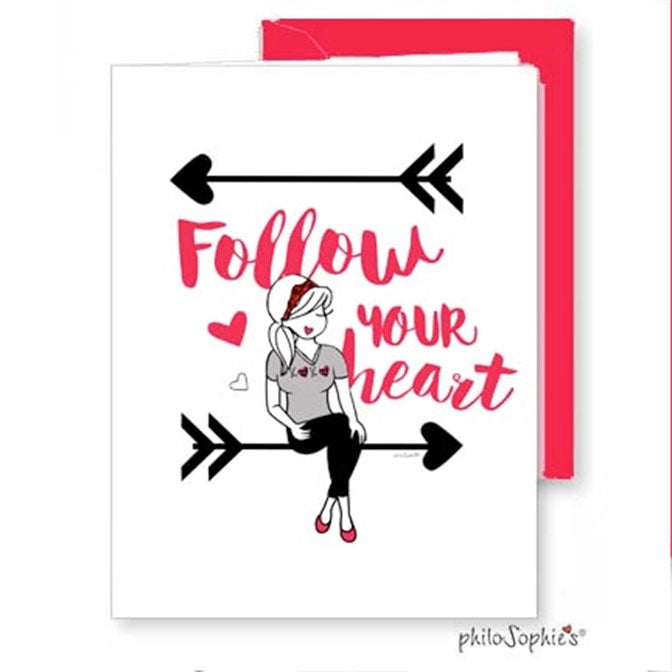 Follow Your Heart - Happy Valentine's Day Card