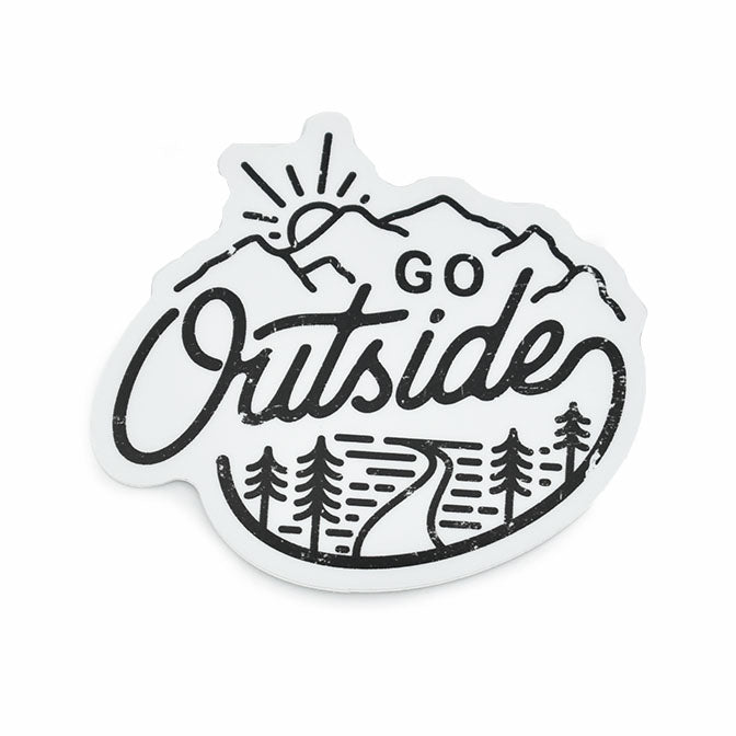 Go Outside Sticker