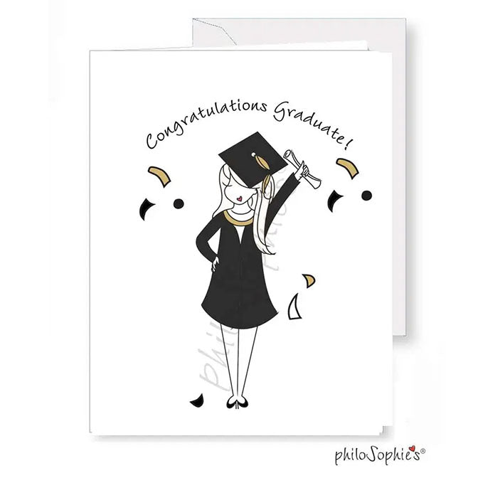 Congratulations Girl Graduate Card
