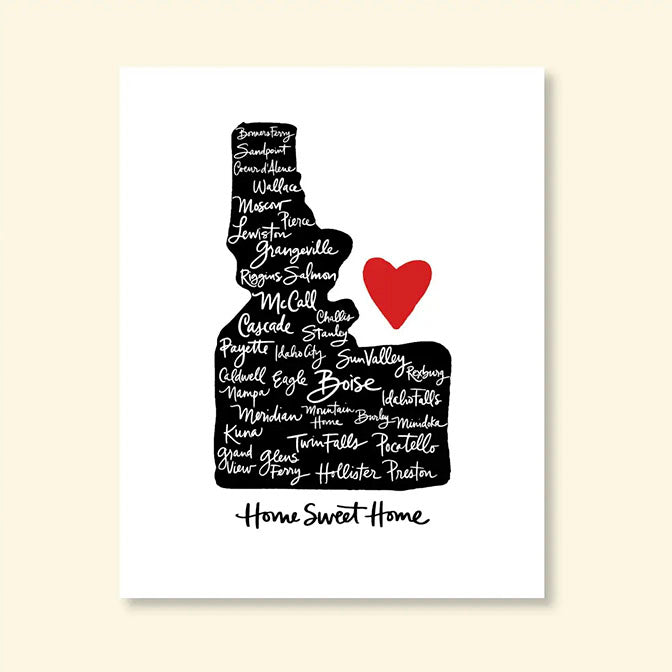 Home Sweet Home 5x7 Print