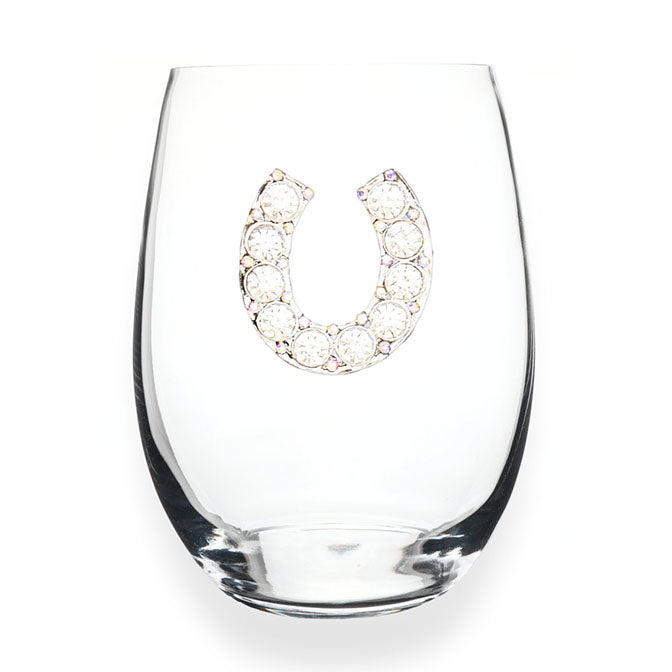 Horseshoe Stemless Wine Glass