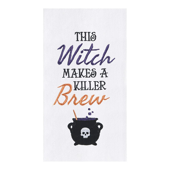 Witch Makes Killer Brew Kitchen Towel