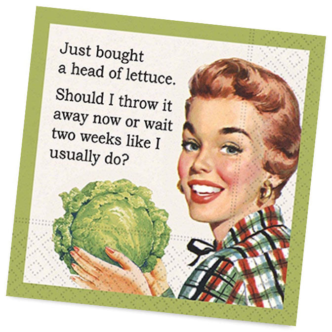 Just Bought Lettuce Napkin