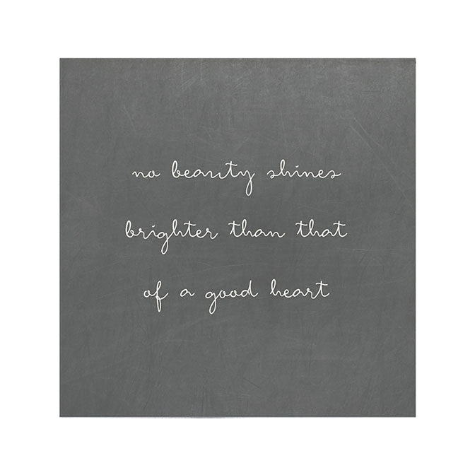 Canvas Magnet No Beauty Shines