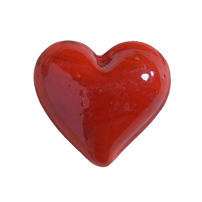 Red Glass Mini Heart