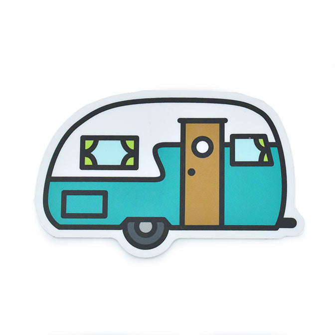 Retro Camper Sticker