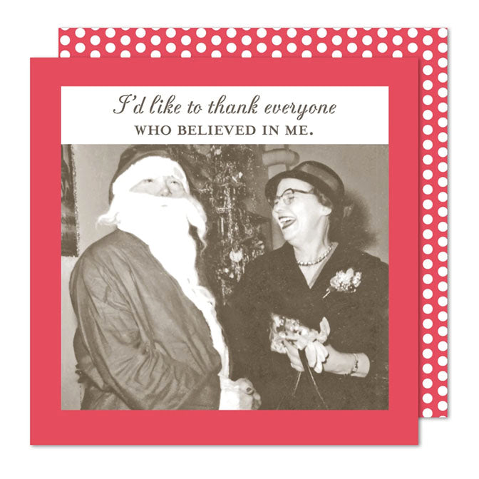 Believed In Me...Cocktail Napkin