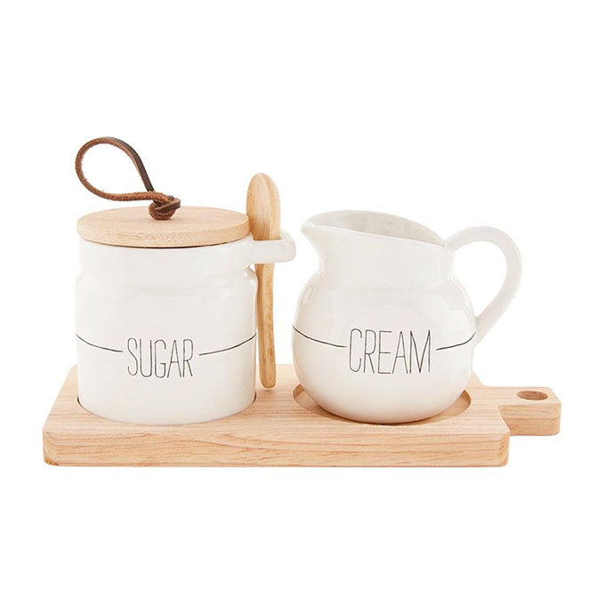 Bistro Cream & Sugar Set