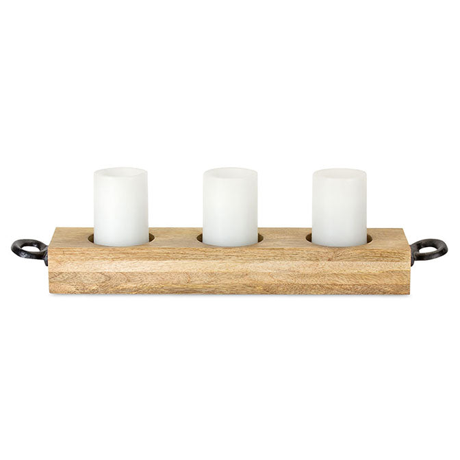 Wood Votive Holder