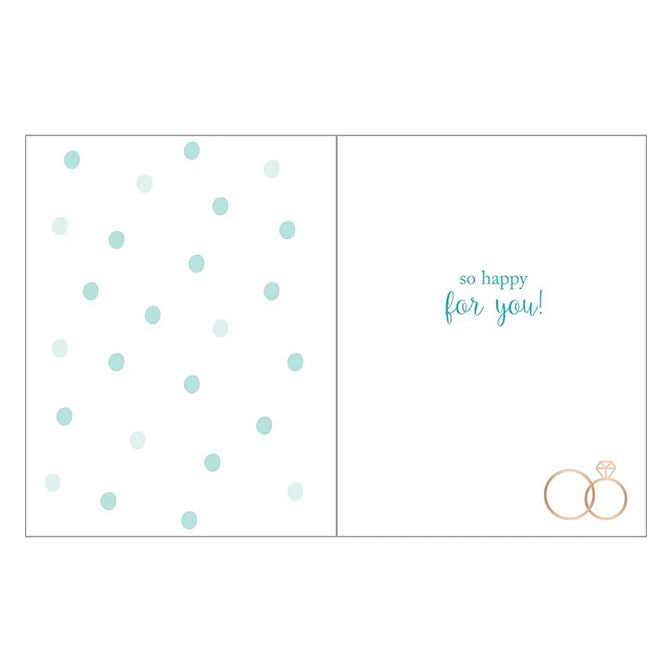 Wedding Engagement Congrats Card