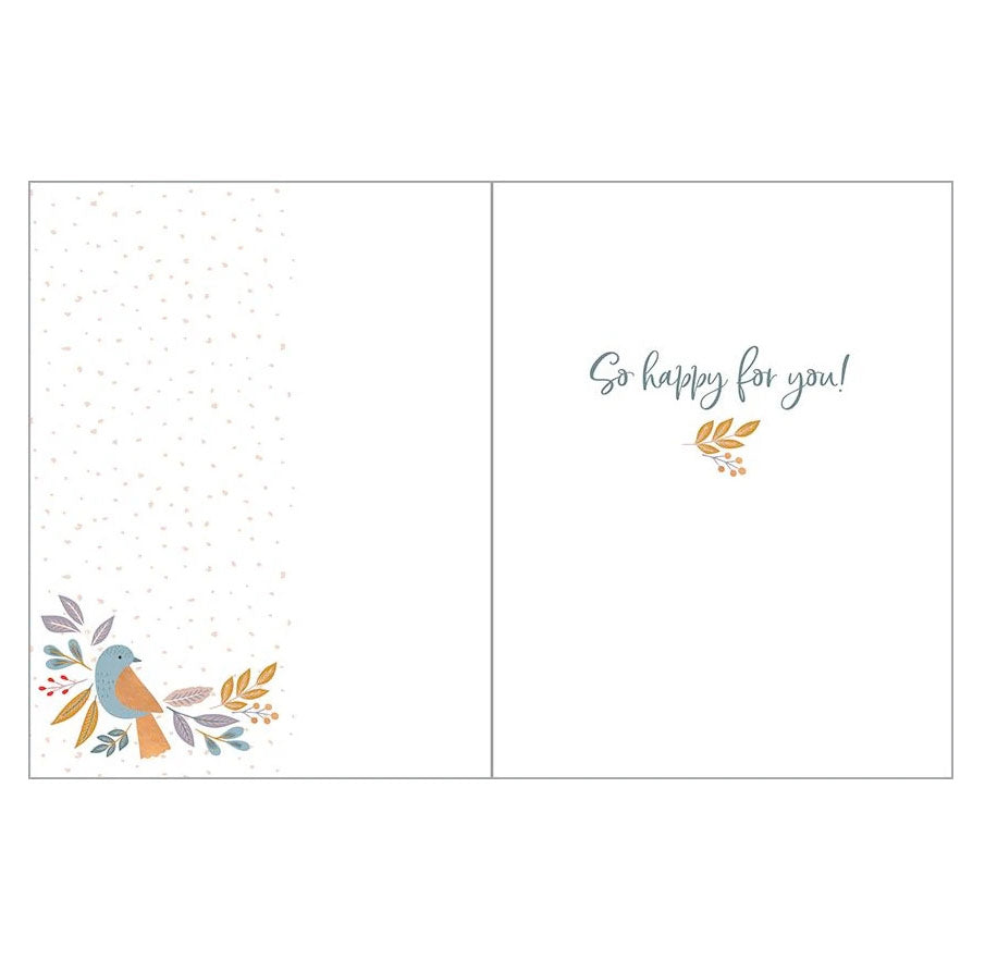 Wedding Cake and Birds Card