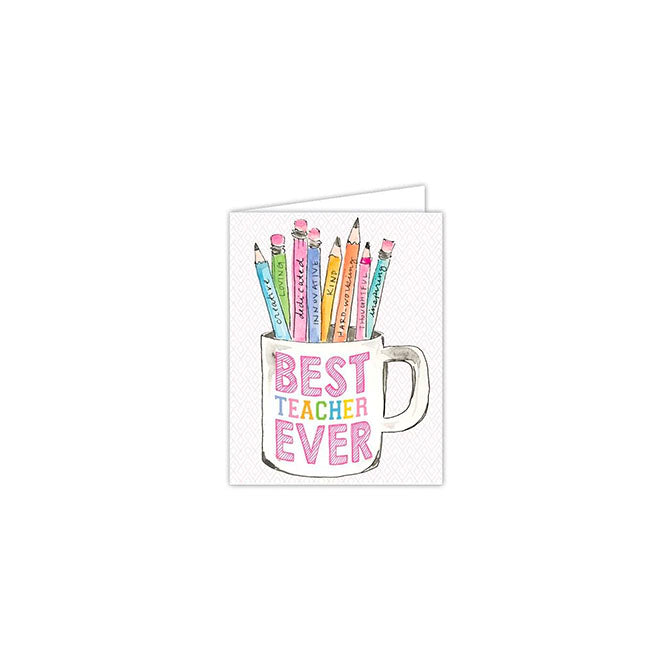 Best Teacher Ever Greeting Card