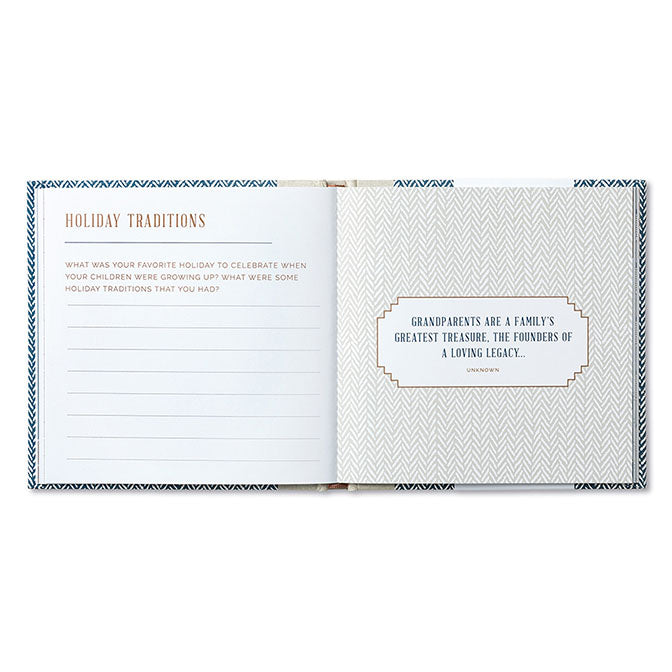 Grandpa Interview Book